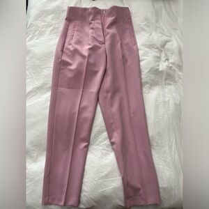 Zara women’s pink high waisted pants size small